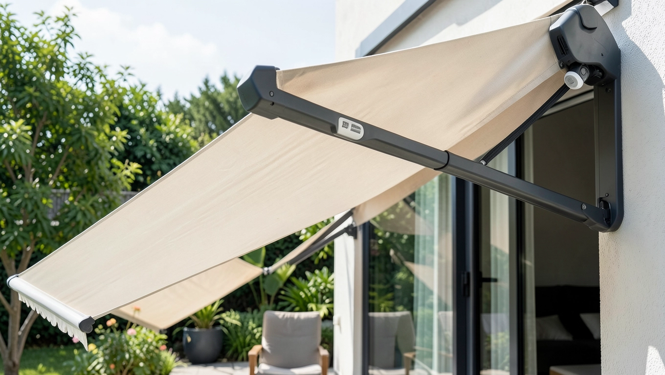 Markiza tarasowa elektryczna z czujnikiem wiatru cena