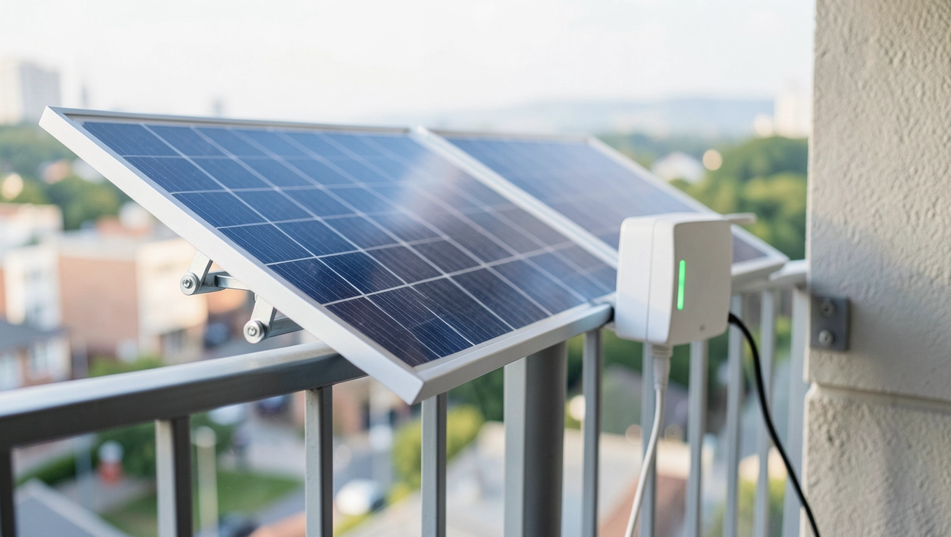 Montaż elektrowni balkonowej