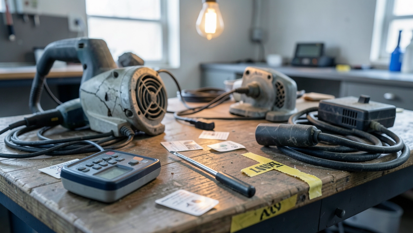 Najczęstsze błędy przy badaniu elektronarzędzi normą 50699