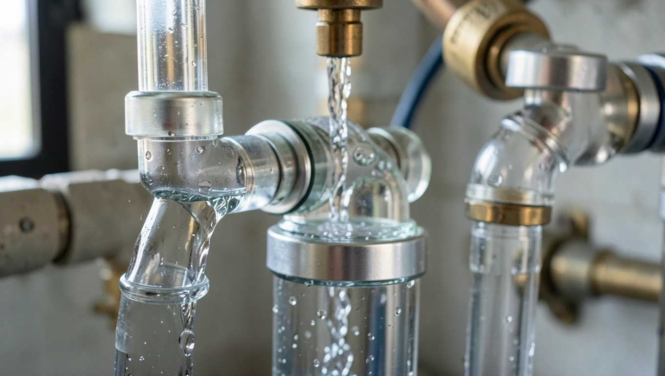 Napełnianie instalacji co woda destylowaną