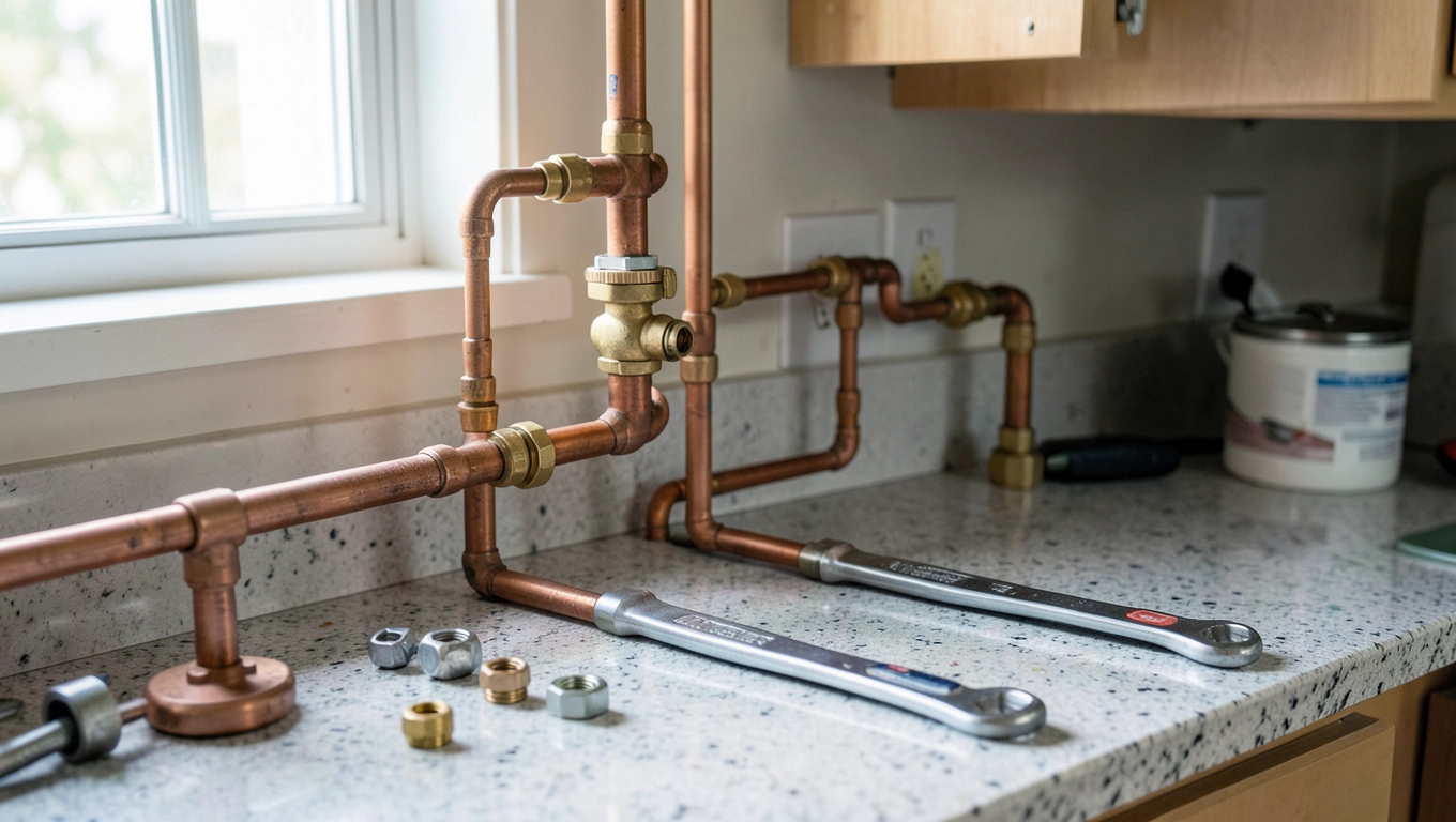 Naprawa instalacji gazowej w domu