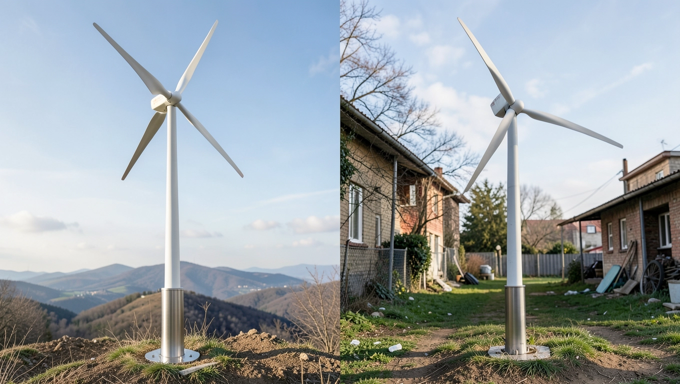 Od czego zależy koszt elektrowni wiatrowej 5kW