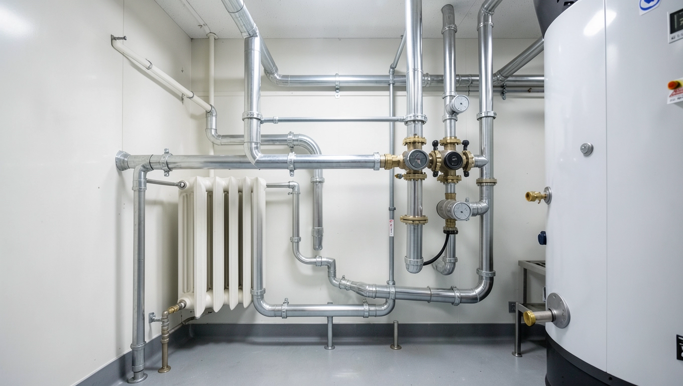 Odbiór instalacji centralnego ogrzewania