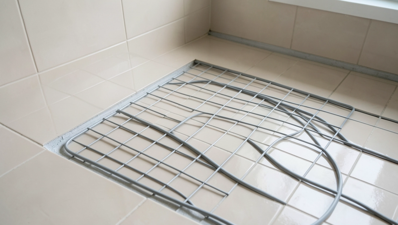 Ogrzewanie podłogowe elektryczne w łazience