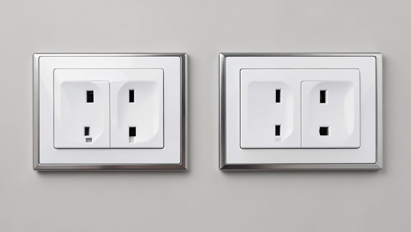 Ospel gniazdka elektryczne nowoczesne