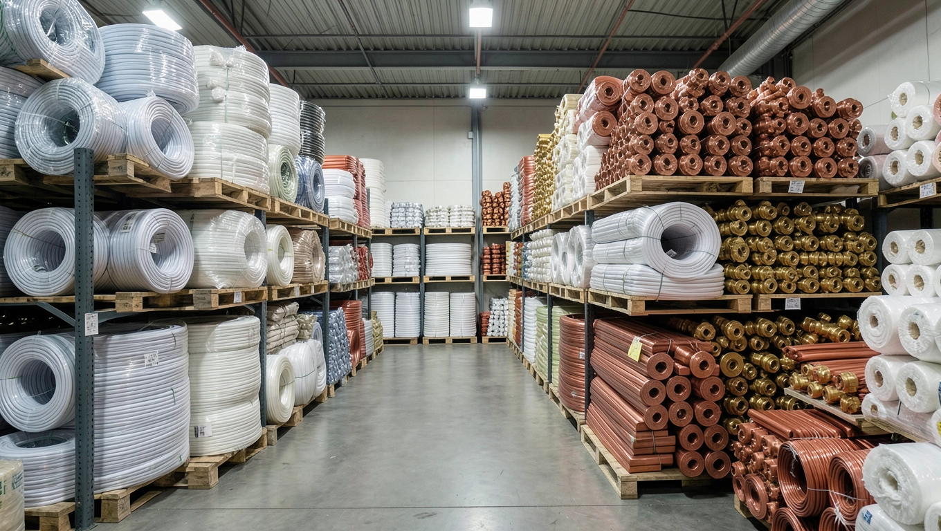 Oszczędności na hurtowych zakupach hydrauliki 100m²