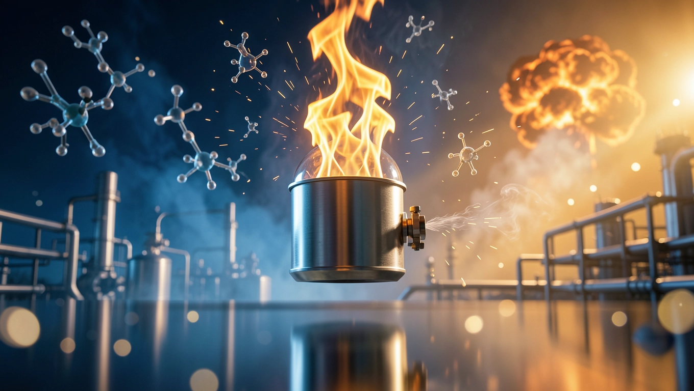 Palność i granice wybuchowości wodoru w powietrzu