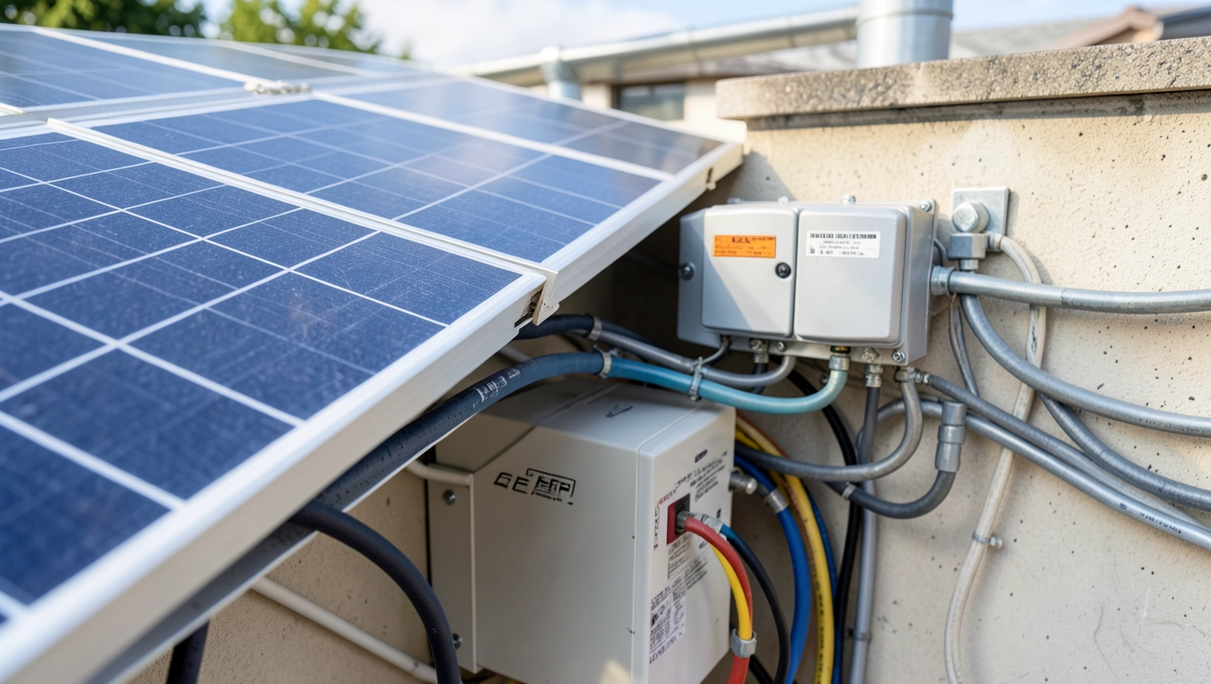 Podłączenie solarów do istniejącej instalacji