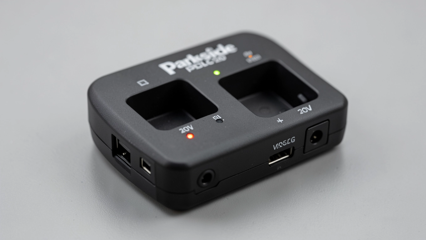 Podwójne ładowarki Parkside PDSLG 20