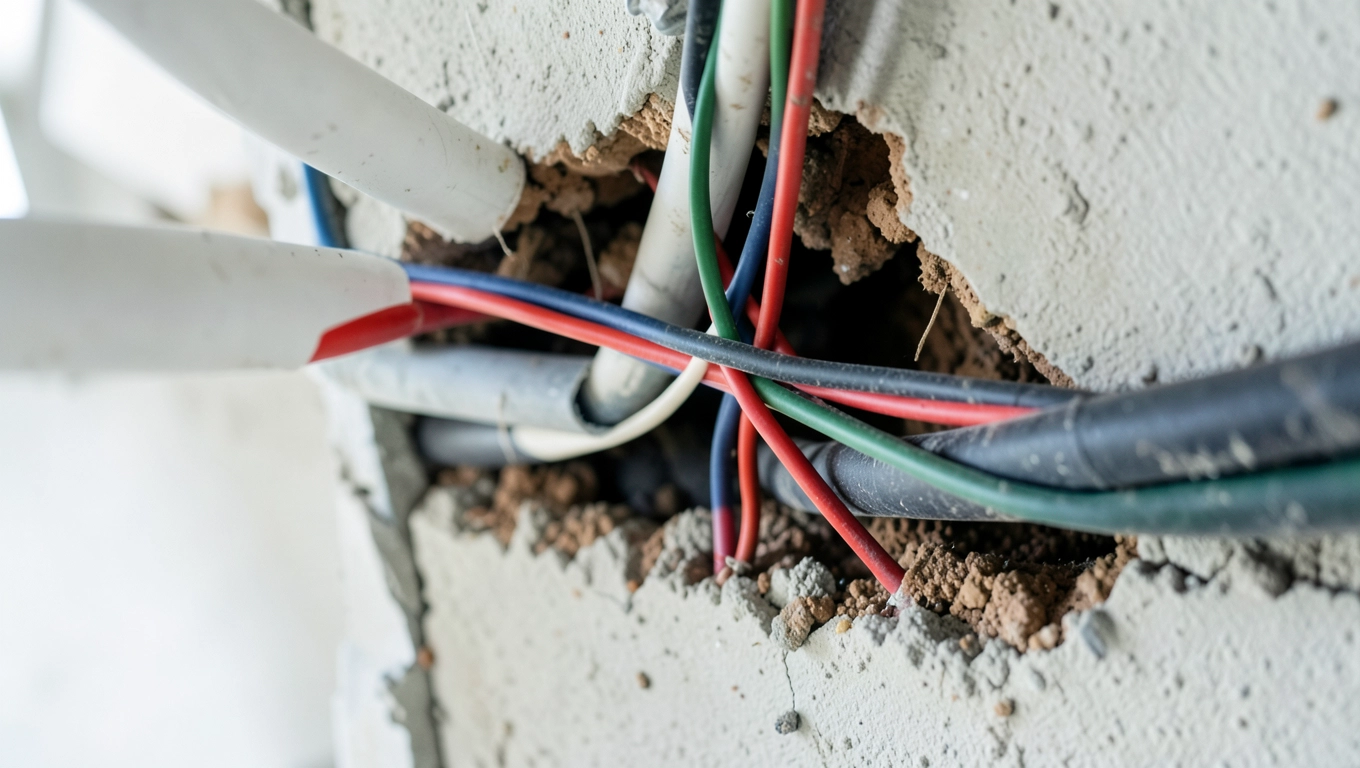 Położenie instalacji elektrycznej cena