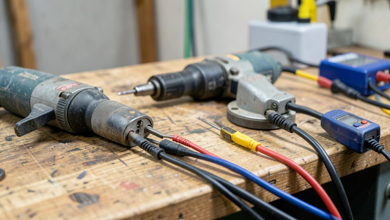 pomiar elektronarzędzi protokół