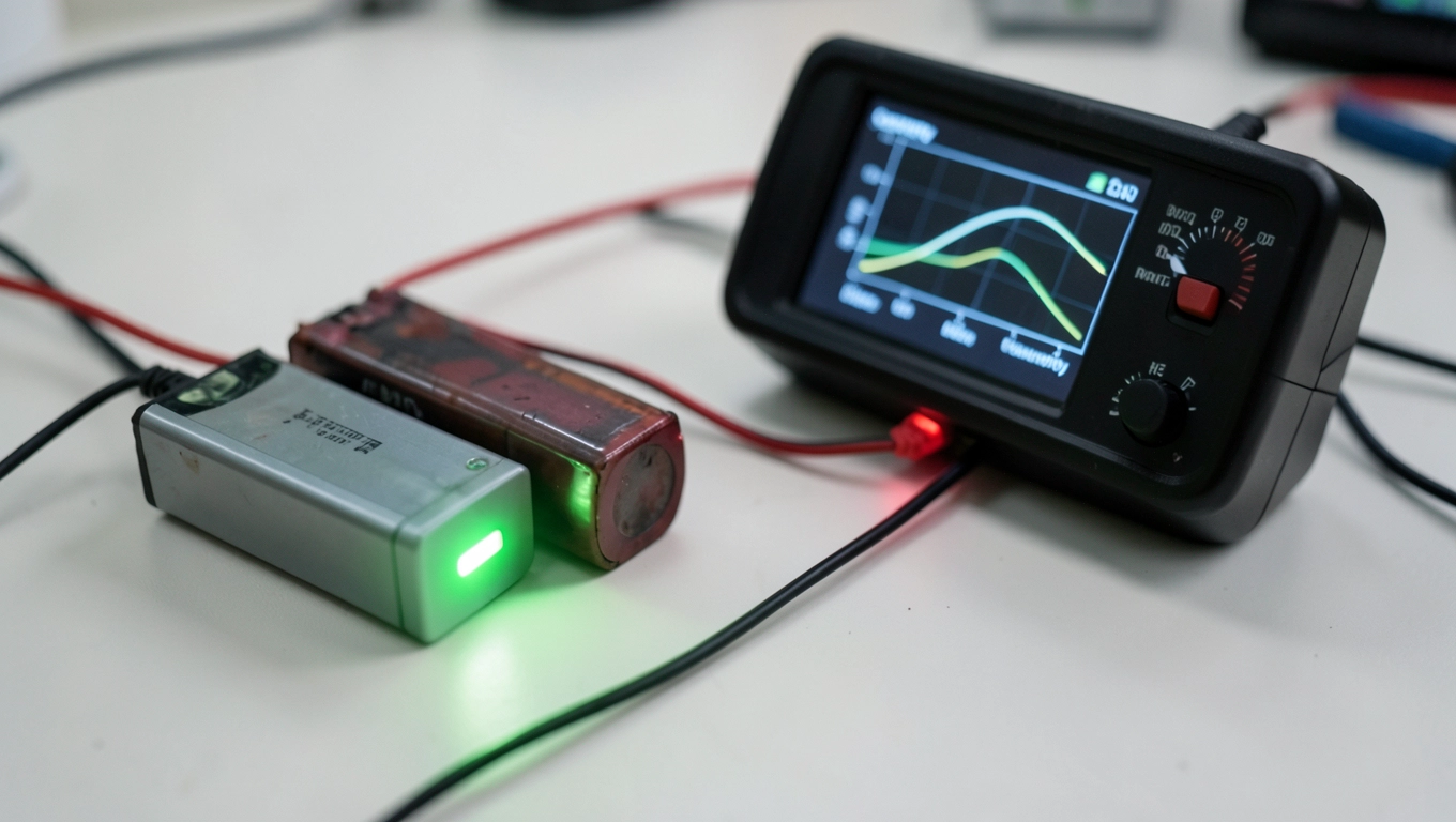 Pomiar pojemności i rezystancji ogniw