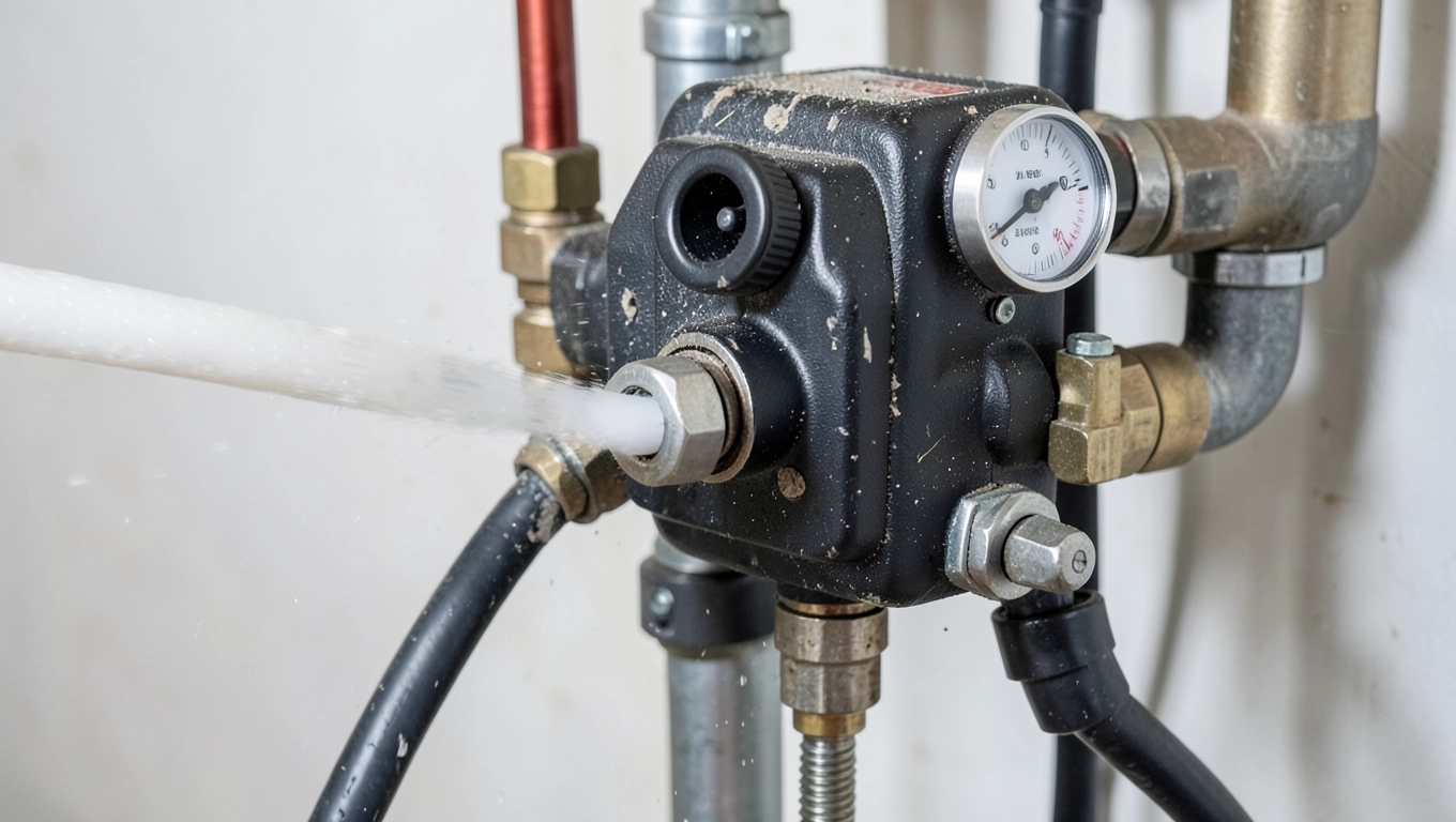 Pompa do płukania instalacji