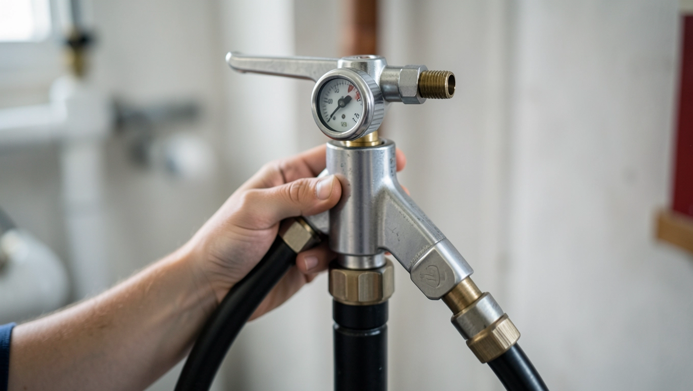 Pompa ręczna do napełniania instalacji