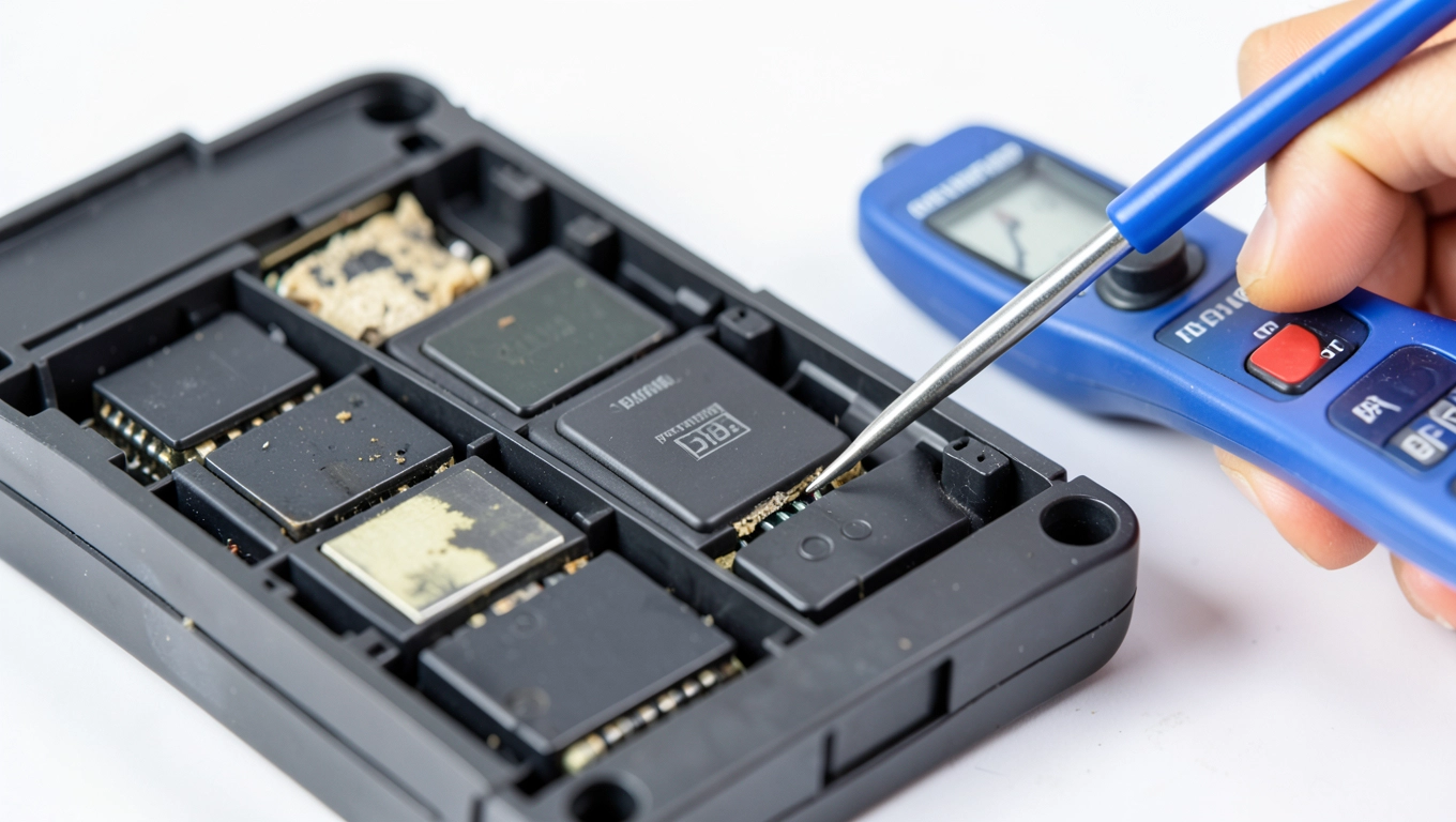 Proces regeneracji baterii - wymiana ogniw