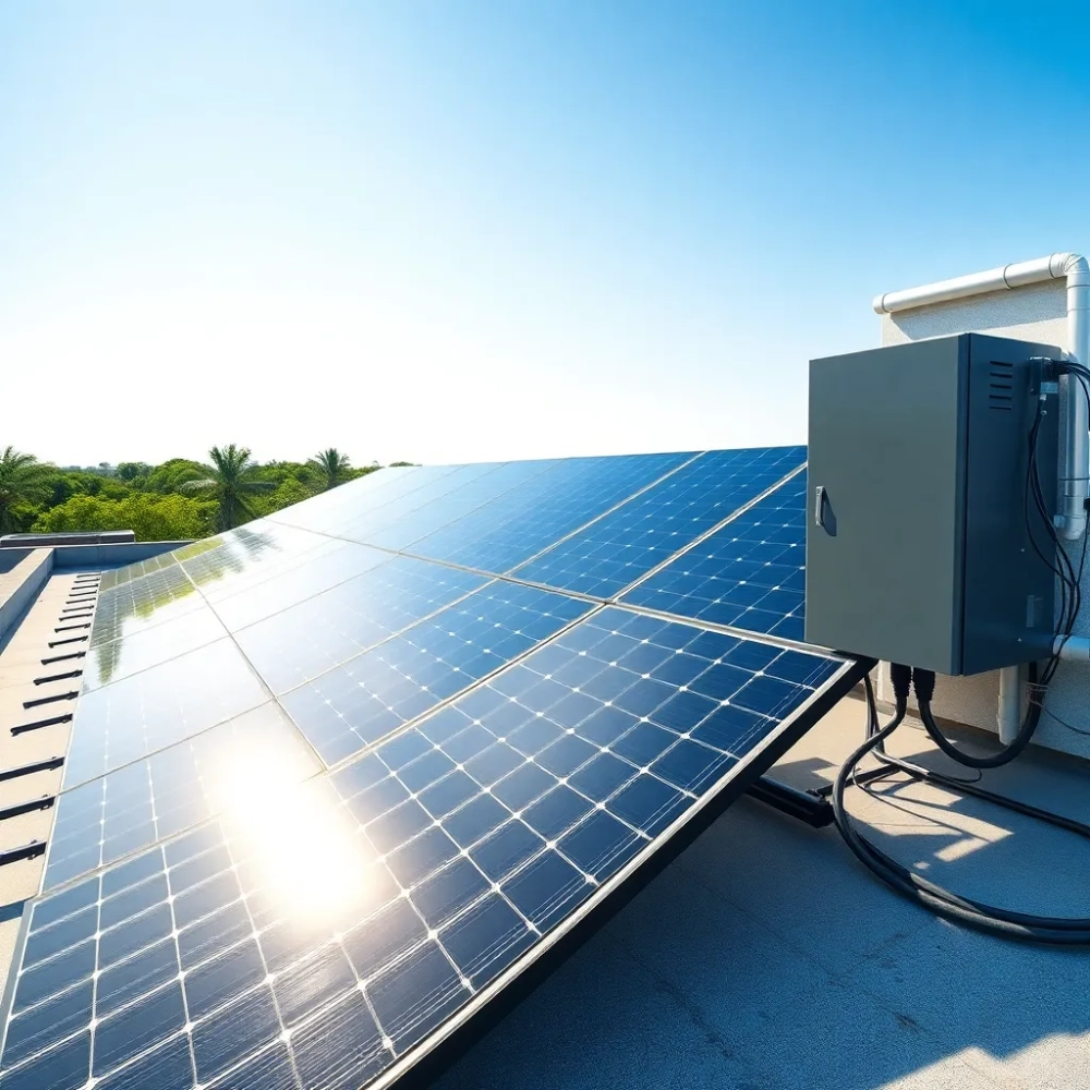 Projekt instalacji fotowoltaicznej z magazynem energii