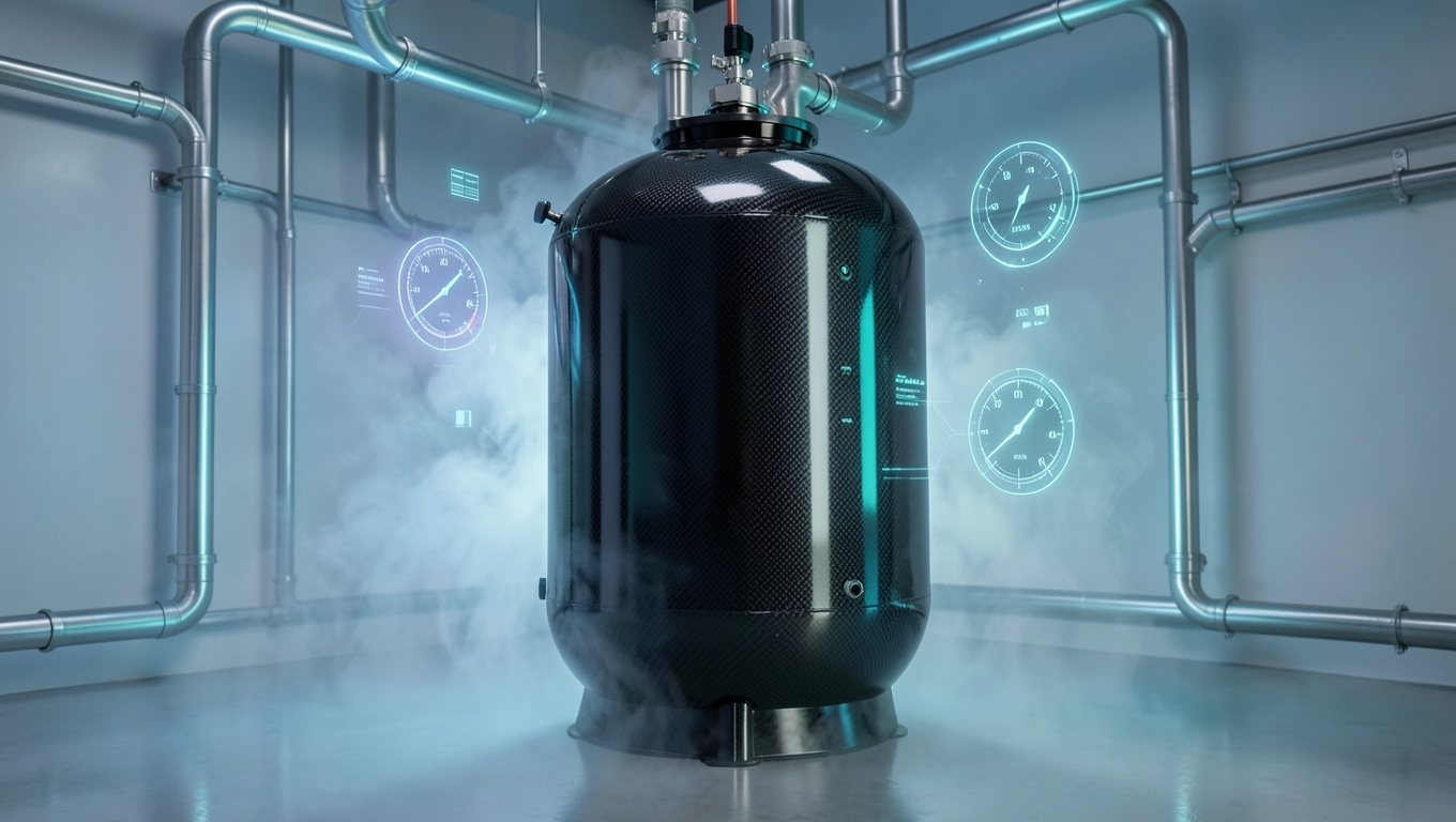 Przechowywanie wodoru: ciśnienie i temperatura