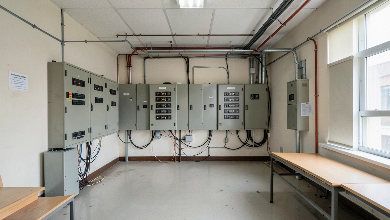 Przegląd instalacji elektrycznej w szkole