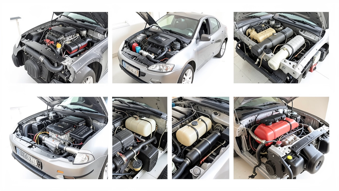 Przykładowe koszty instalacji LPG według typu pojazdu