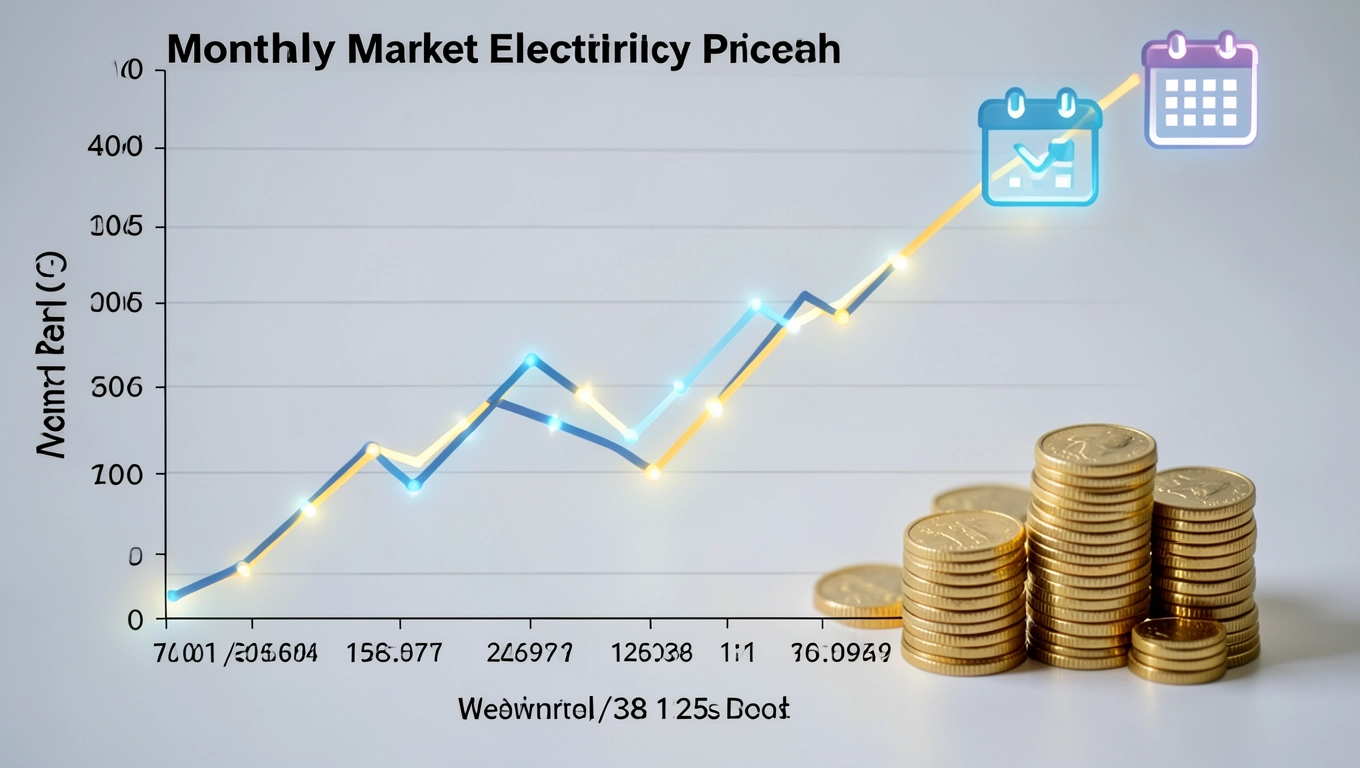 rcem rynkowa miesięczna cena energii elektrycznej
