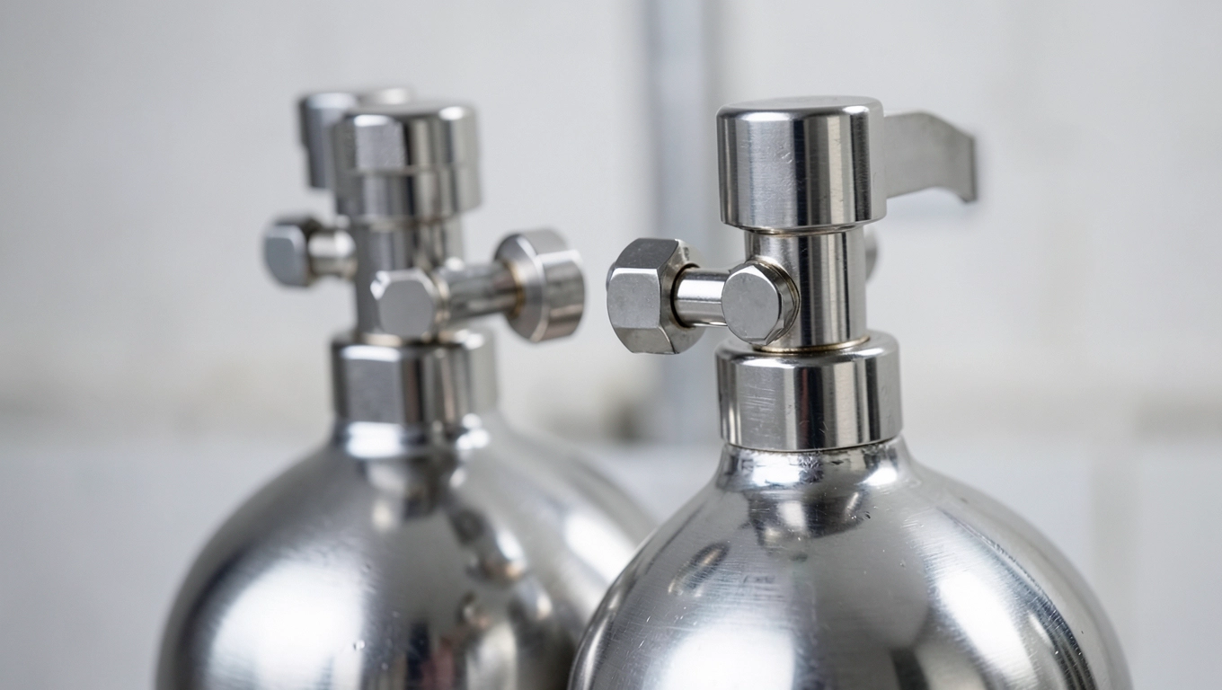 Reduktory Stalowe do Wodoru w Butli