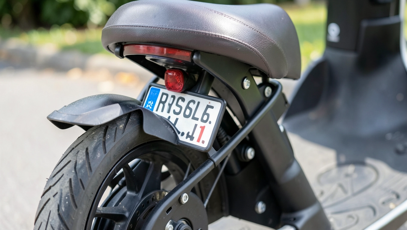 Rejestracja hulajnogi elektrycznej z siedziskiem