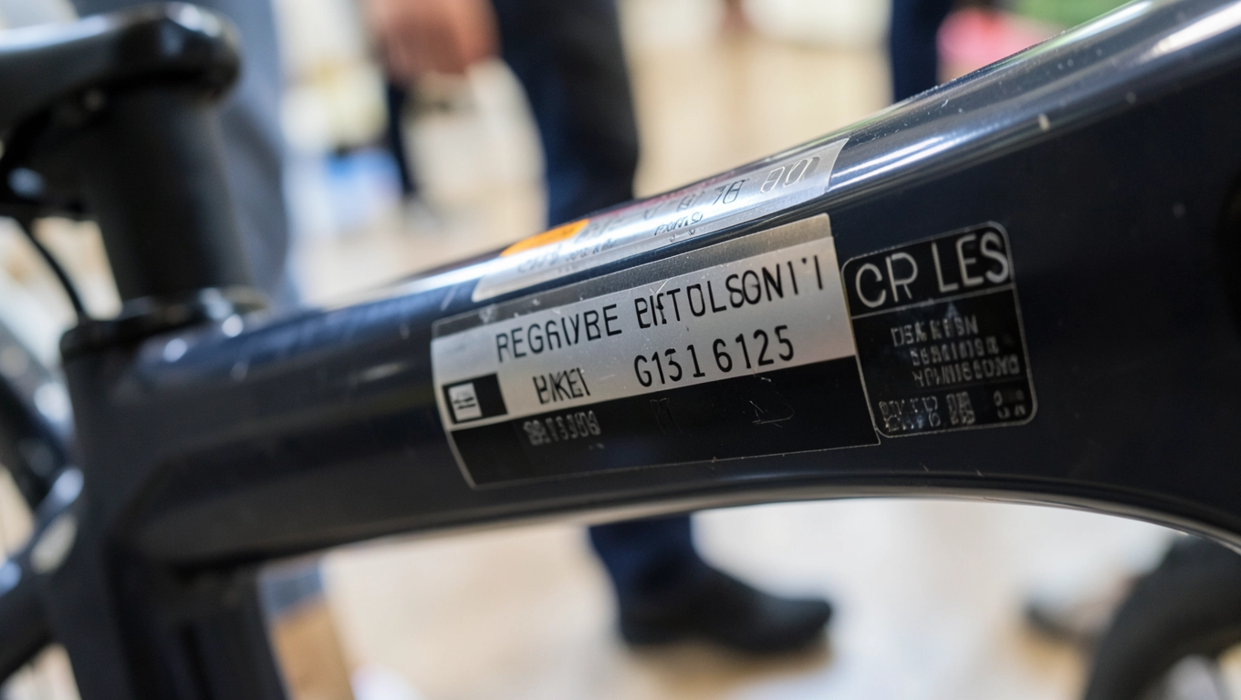 Rejestracja roweru elektrycznego na policji