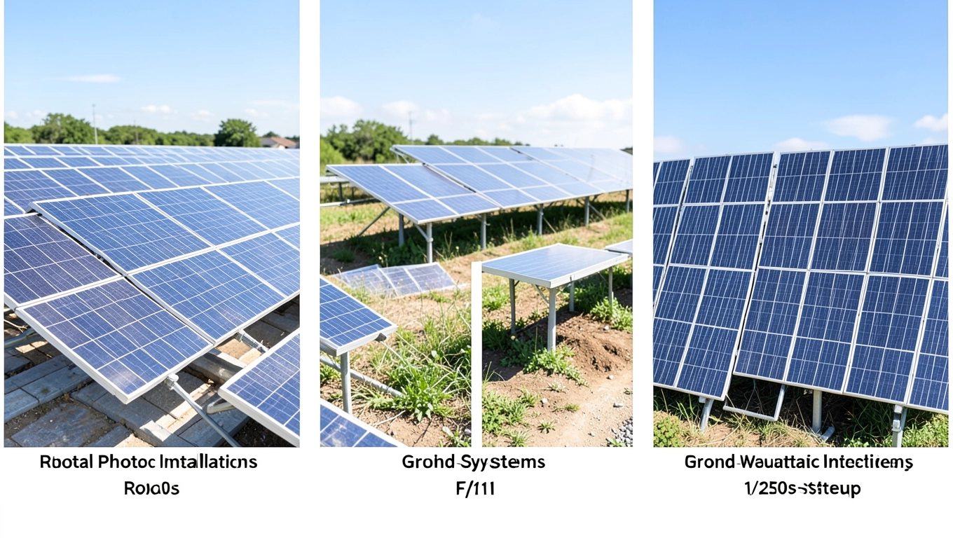 Rodzaje instalacji fotowoltaicznych