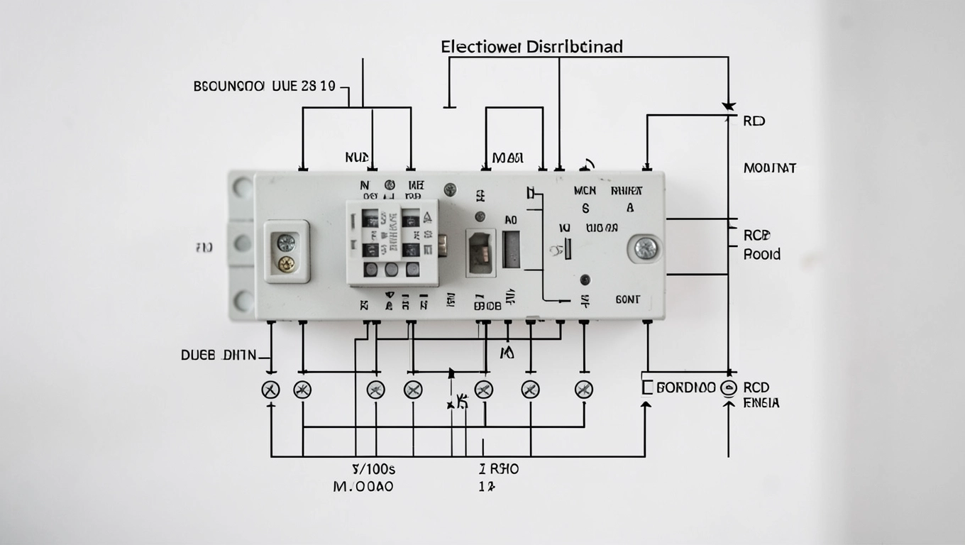 Rozdzielnica elektryczna w domu schemat