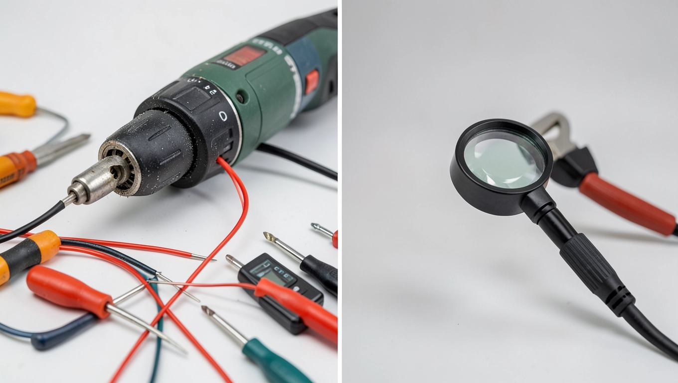 Różnice E i D przy badaniach elektronarzędzi