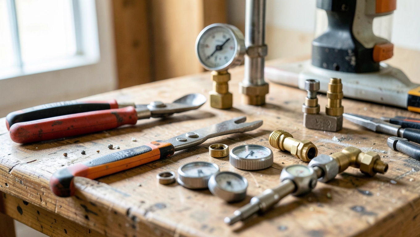 Serwis instalacji gazowych w domu