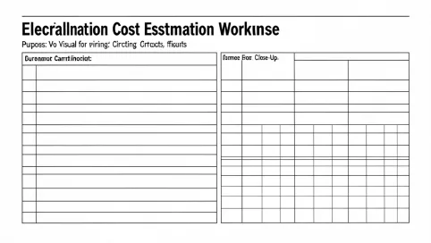 Arkusz do wyceny instalacji elektrycznej chomikuj
