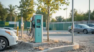 budowa stacji ładowania samochodów elektrycznych