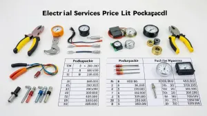 Cennik usług elektrycznych podkarpackie