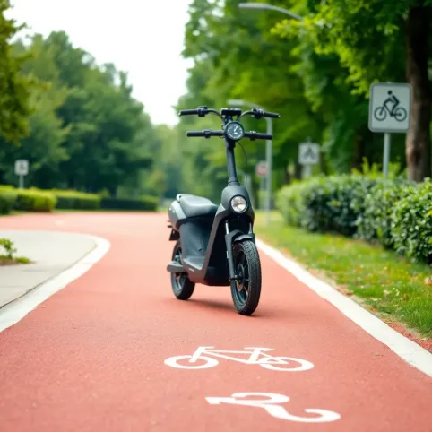 Czy hulajnogą elektryczną można jeździć po drodze rowerowej