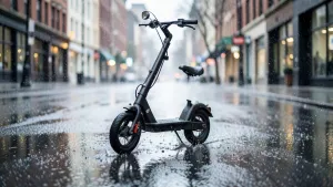 Czy hulajnogą elektryczną można jeździć w deszczu