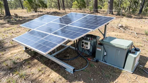 Czy instalacja offgrid jest połączona z siecią elektroenergetyczną