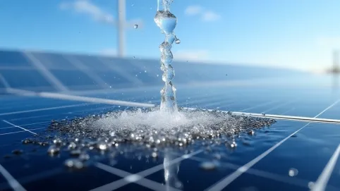 Czy można myć panele fotowoltaiczne wodą z kranu
