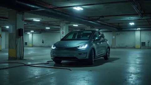 czy można parkować samochód elektryczny w garażu podziemnym