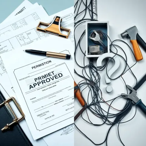 Czy na wymianę instalacji elektrycznej potrzebna jest zgoda