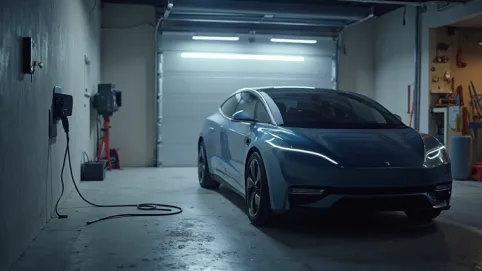 czy samochód elektryczny można ładować w domu