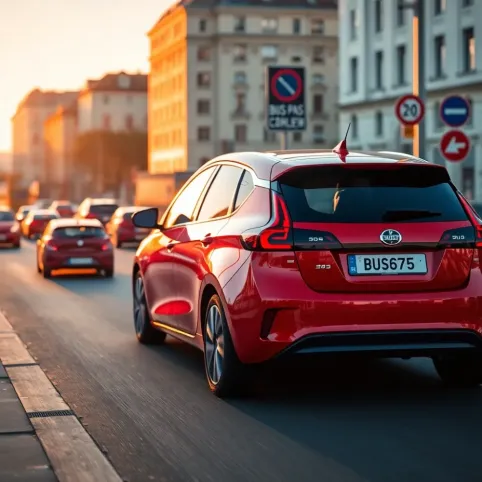 Czy samochody elektryczne mogą jeździć buspasem w Krakowie