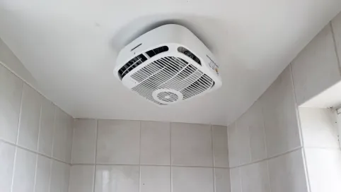 Czy w łazience może być wentylator elektryczny
