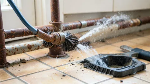 Czyszczenie instalacji wodnej w domu