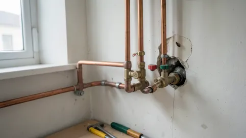 Demontaż instalacji gazowej w mieszkaniu