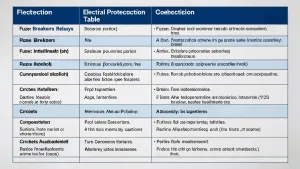 Dobór zabezpieczeń elektrycznych tabela