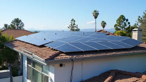 dokładanie paneli fotowoltaicznych