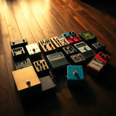 Efekty dzwiekowe do gitary elektrycznej