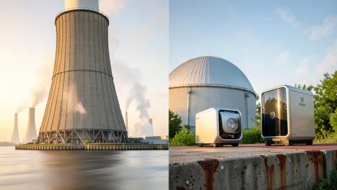 elektrownią atomową a jądrowa