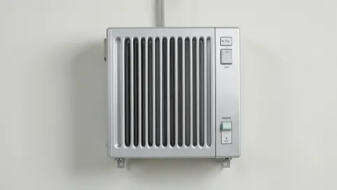 Grzejnik elektryczny wiszący z termostatem